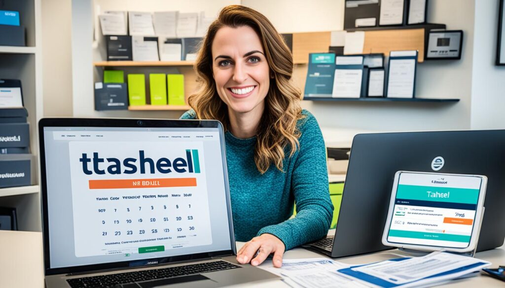 paying tasheel installment through internet banking