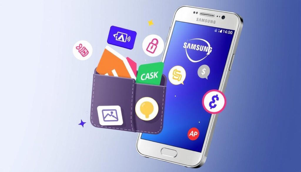 Samsung pay rewards program graphic